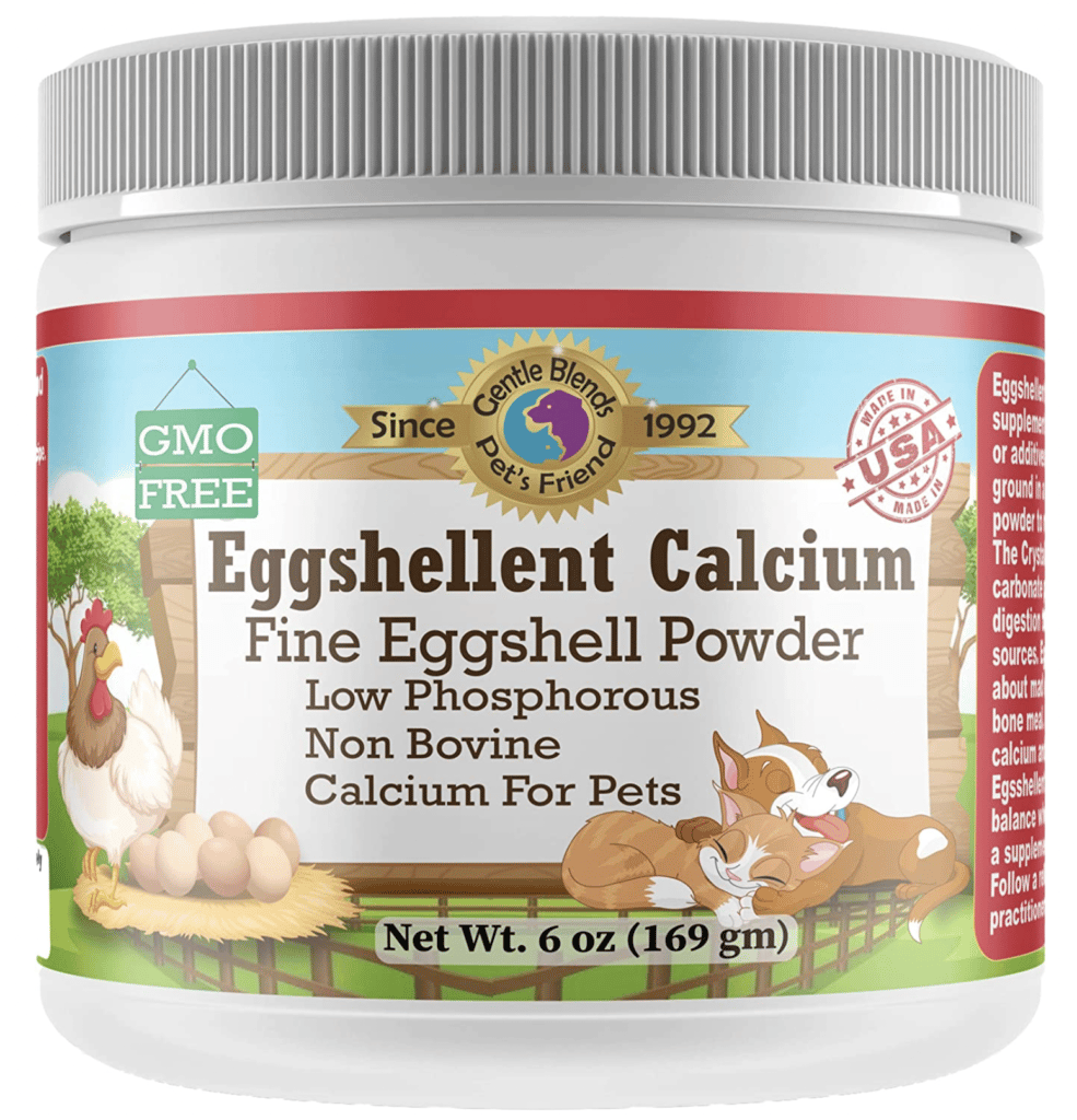 eggshell powder.