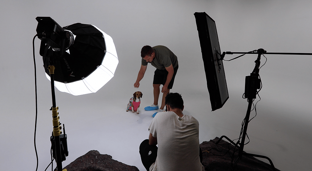 Tashi in Photography studio