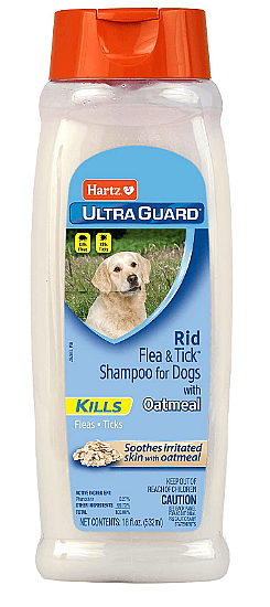 Hartz UltraGuard Rid Flea & Tick Oatmeal Dog Shampoo