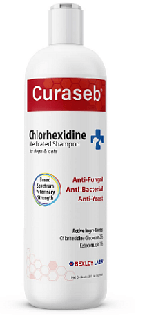 CuraseB Medicated Shampoo for Dogs