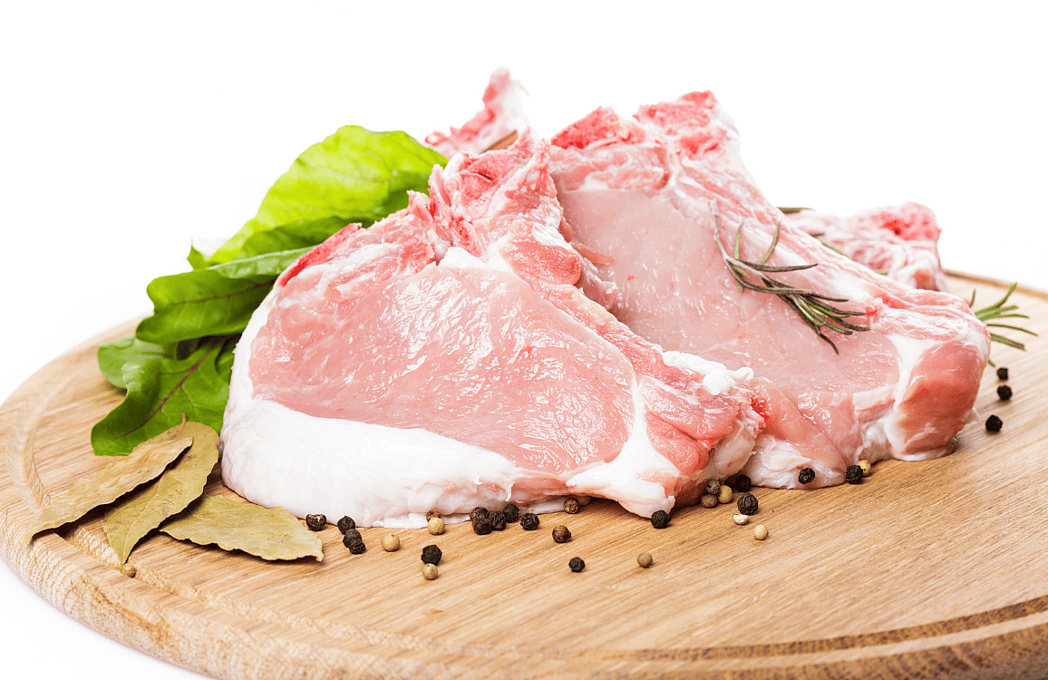 pork can be used for puppy food recipe