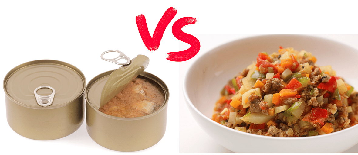 Homemade vs. Store-Bought Dog Food