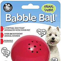 Pet Qwerks Animal Sounds Babble Ball