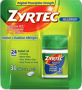 Zyrtec, Allergy medicine