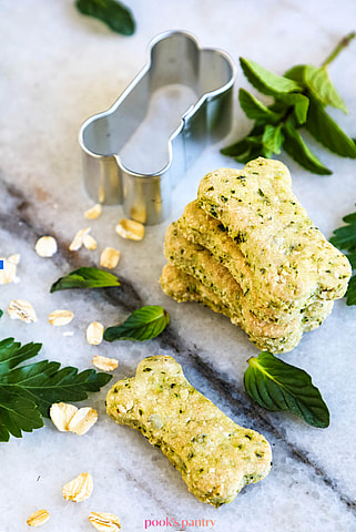 Recipe for Coconut Oil Dog Biscuits that Freshen Breath