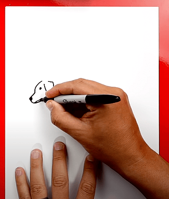 How to Draw A Golden Retriever