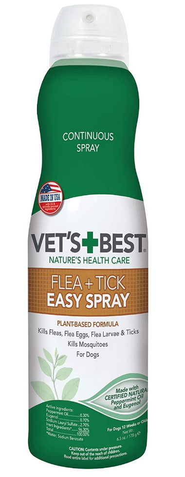 all natural flea spray.