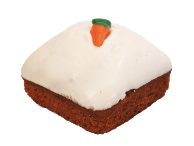 Carrot cake for dogs
