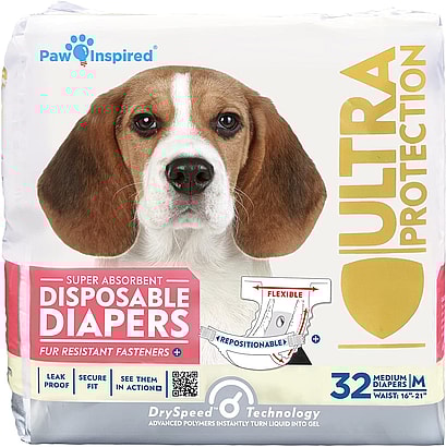 Paw Inspired Super Absorbent Diapers
