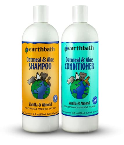 Dogs' oatmeal shampoo