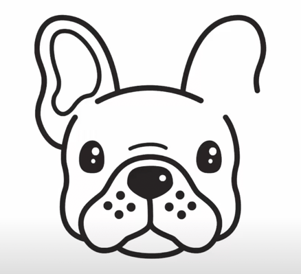 How to Draw a Bulldog Easy