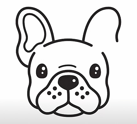 How to Draw a Bulldog Easy