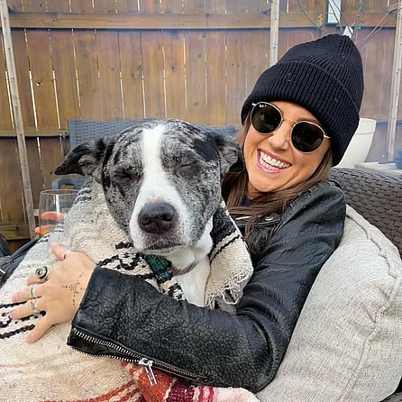 Catahoula leopard dog Pitbull Mix