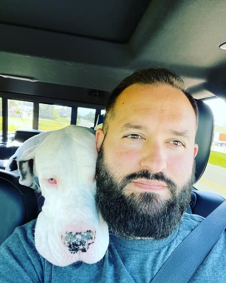 Yeti and his adopter