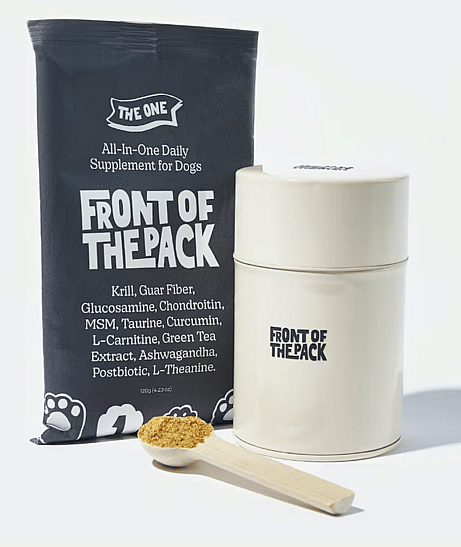 Fish Oil for Dogs-“The One” from Front of The Pack