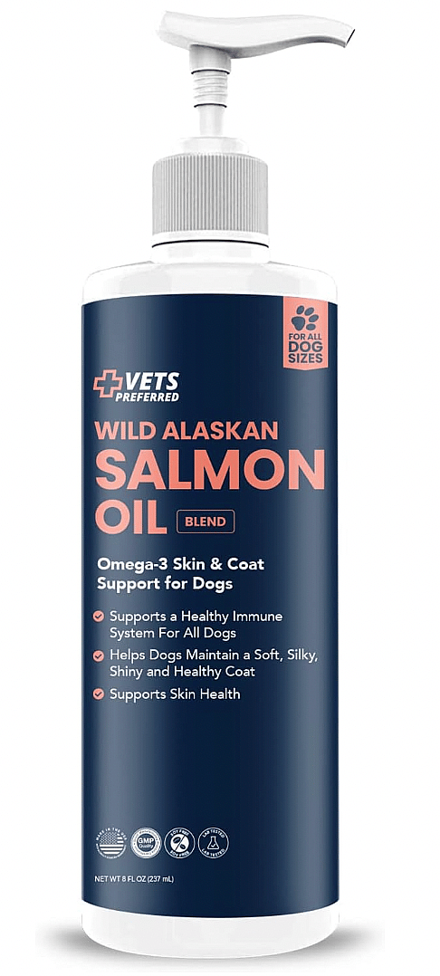 Dog Seasonal Allergies - Salmon oil