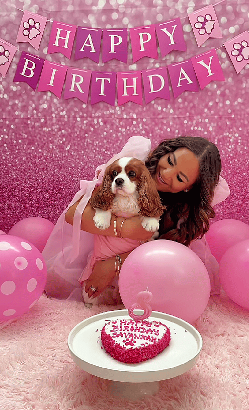A Princess Paw-ty! Watch This Cavalier's Glamorous 8th Birthday Celebration