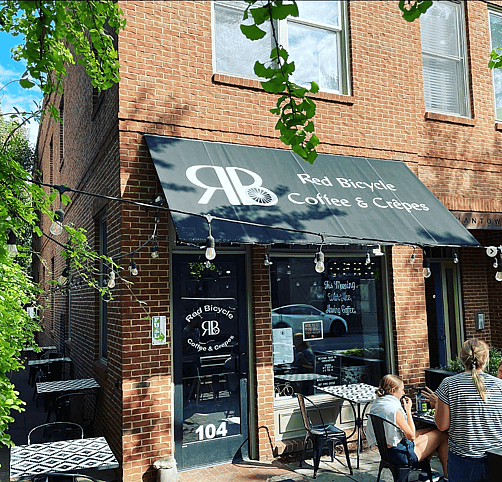 Red Bicycle Coffee & Crepes - dog friendly restaurant in Nashville