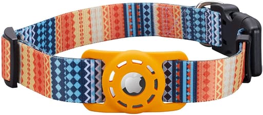find your dog with an apple air tag dog collar
