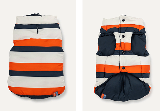 Reversible Puffer Coat For Dogs