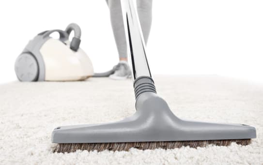 vacuuming