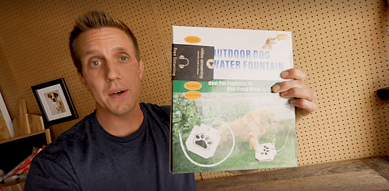 Rocky and Water Fountain