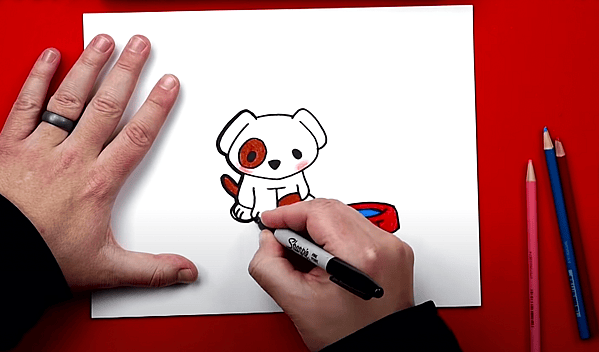 How to Draw a Cute Puppy