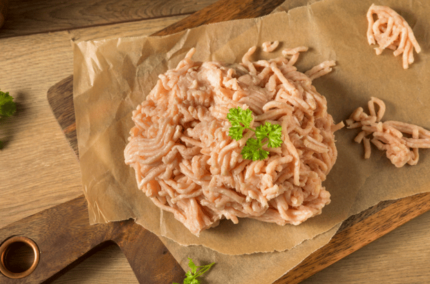 Ground Chicken Dog Food