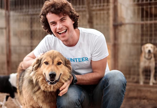 National Adopt a Shelter Pet Day - Volunteer at shelter