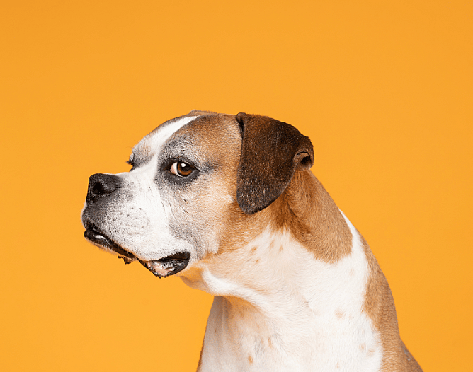 Flip my boxer dog had osteosarcoma cancer