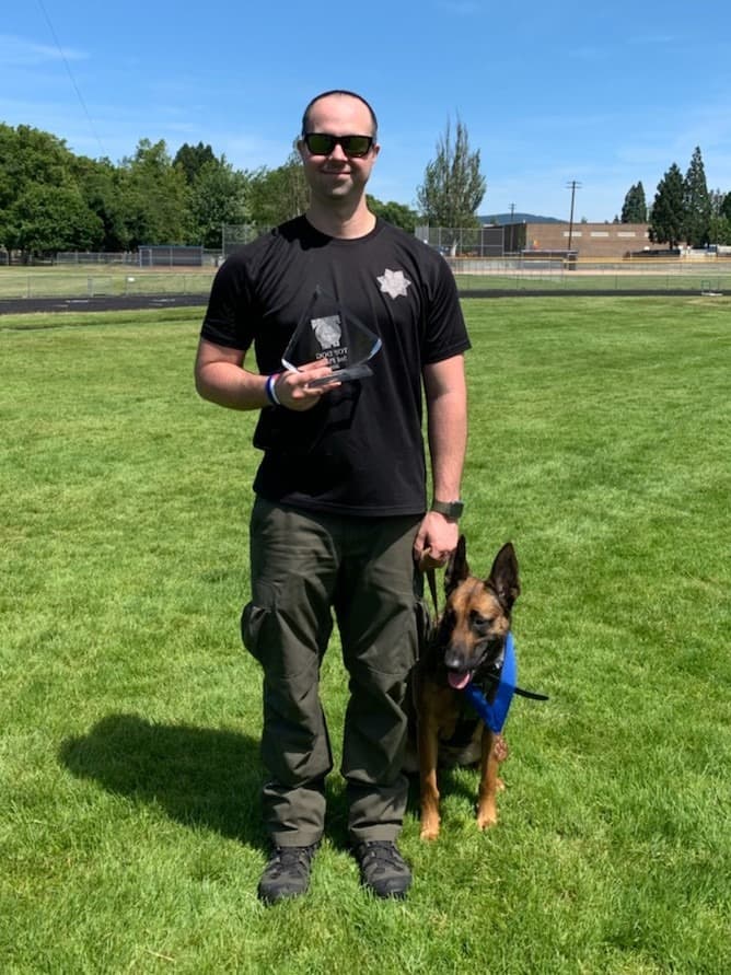 Elderly Car Crash Victims Found Thanks to Incredible Nose of Police Dog Nix