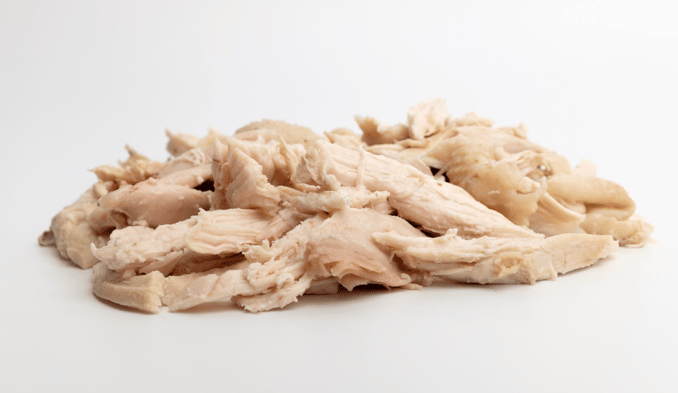 shredded boiled chicken for dogs