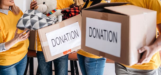 Donate to shelter