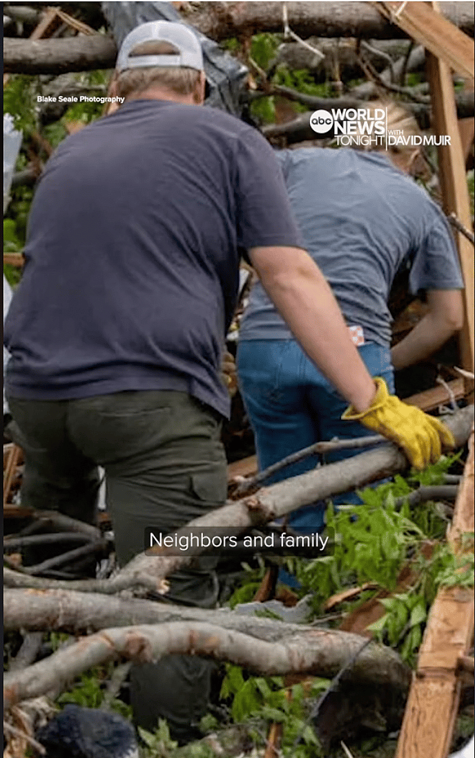 Family Dogs Miraculously Survive After Tornado Destroyed Their Home