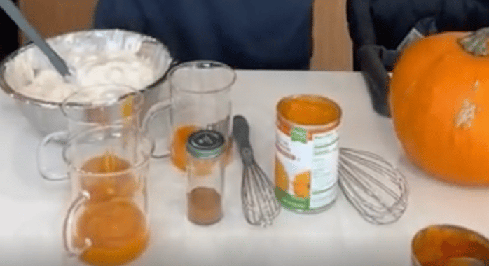 ingredients for a puppuccino