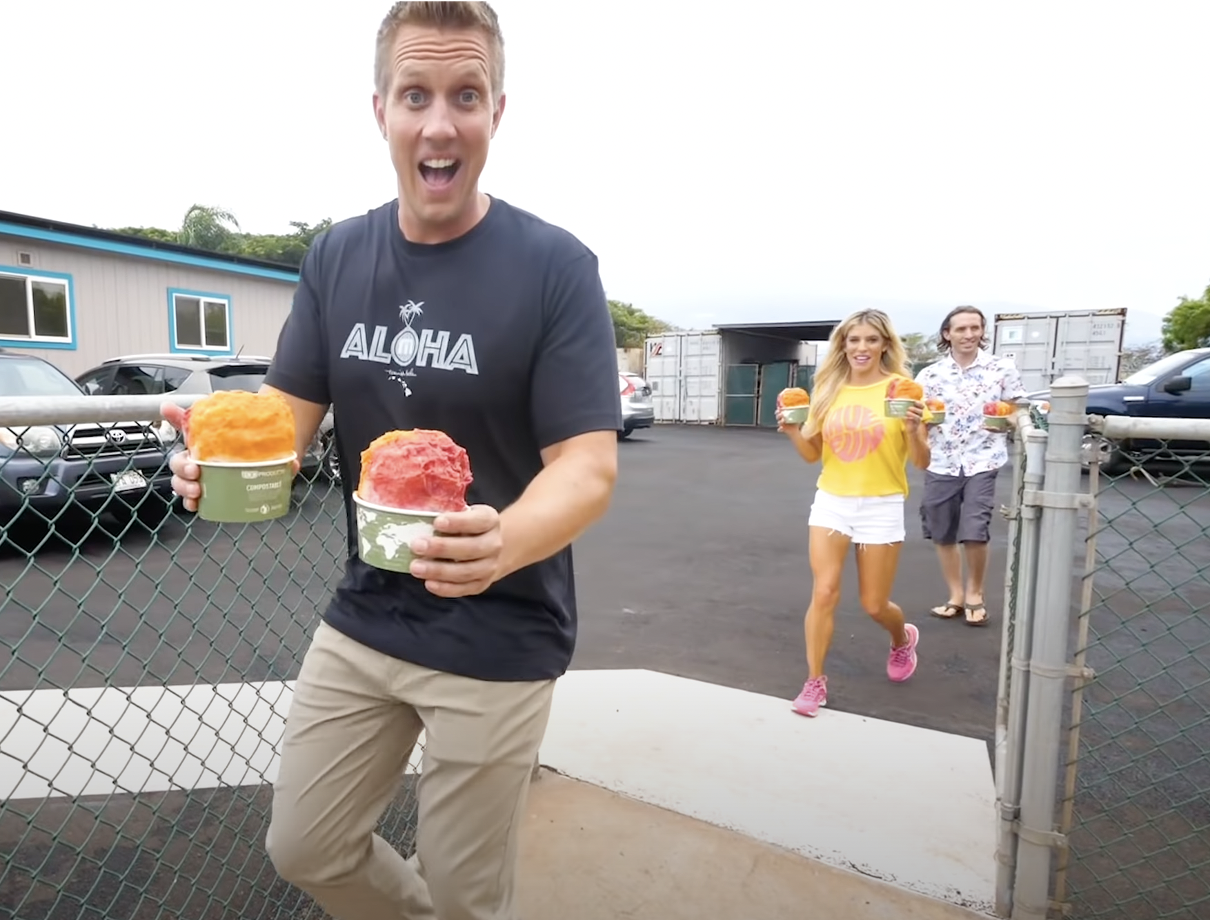 Shaved Ice for Shelter Dogs in Hawaii