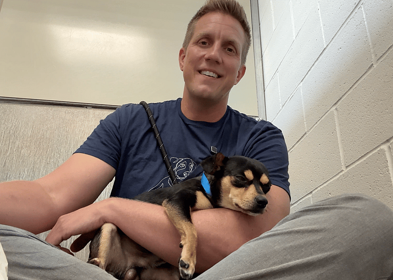 Sitting with dogs #50 Luke