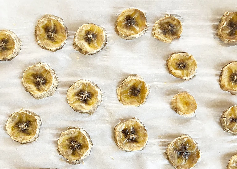 Dried Banana Dog Treat Recipe