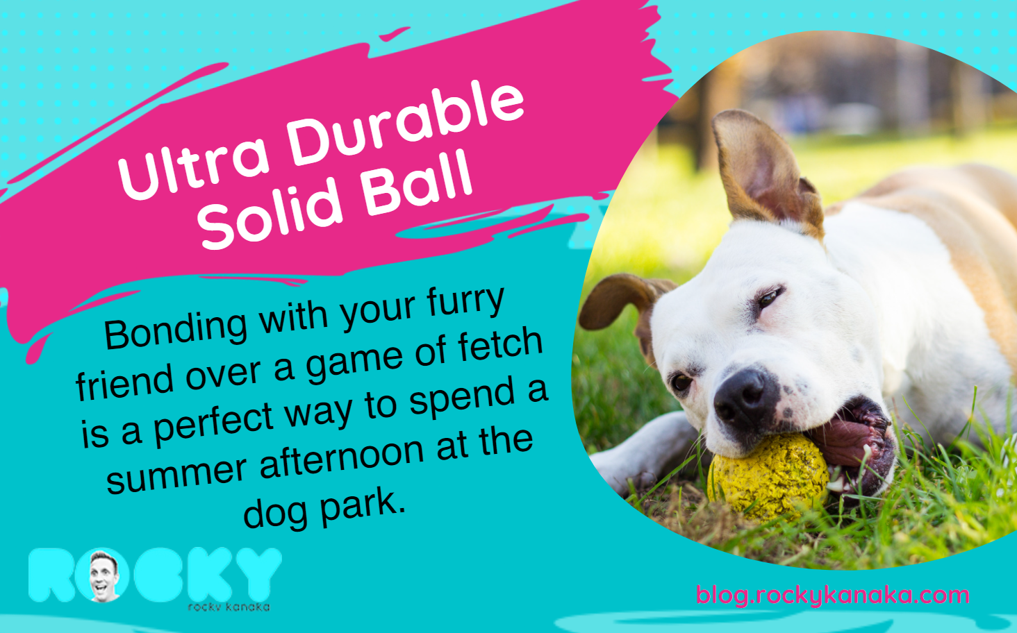 Ultra Durable Solid Ball - Monster K9 Dog Toys - indestructible dog toys