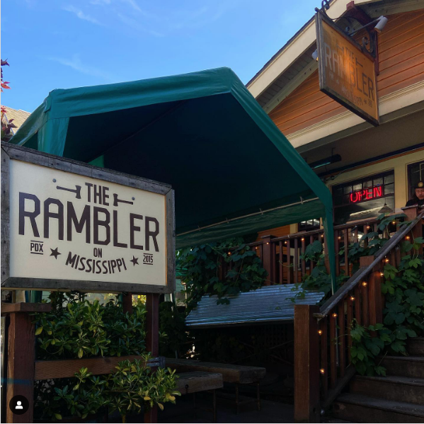 The Rambler - a dog friendly restaurant in Portland