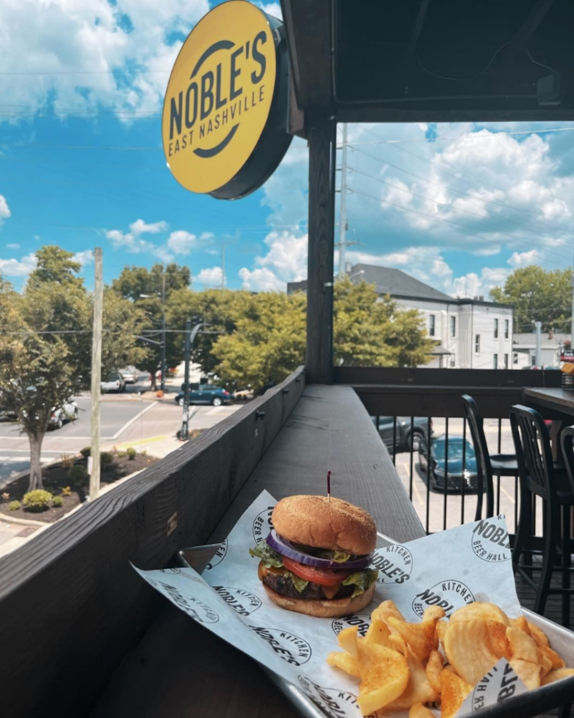Noble’s Kitchen and Bar - dog friendly restaurant in Nashville