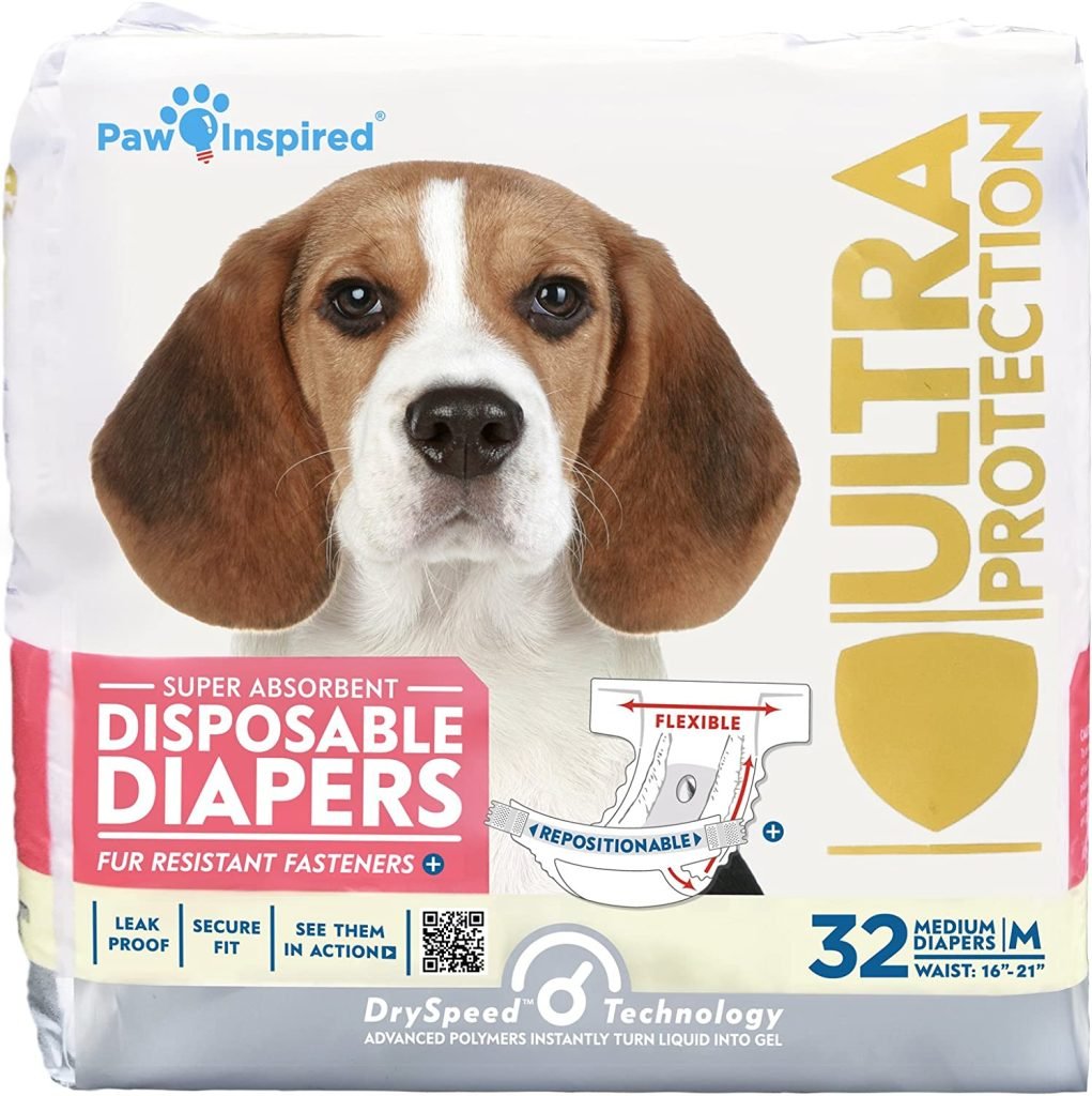 Paw Inspired Super Absorbent Diapers