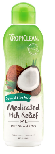 TropiClean Medicated Oatmeal & Tea Tree pet product