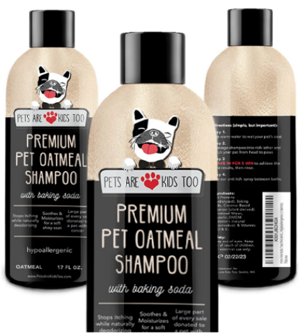 Pet Oatmeal Anti-Itch Shampoo and Conditioner