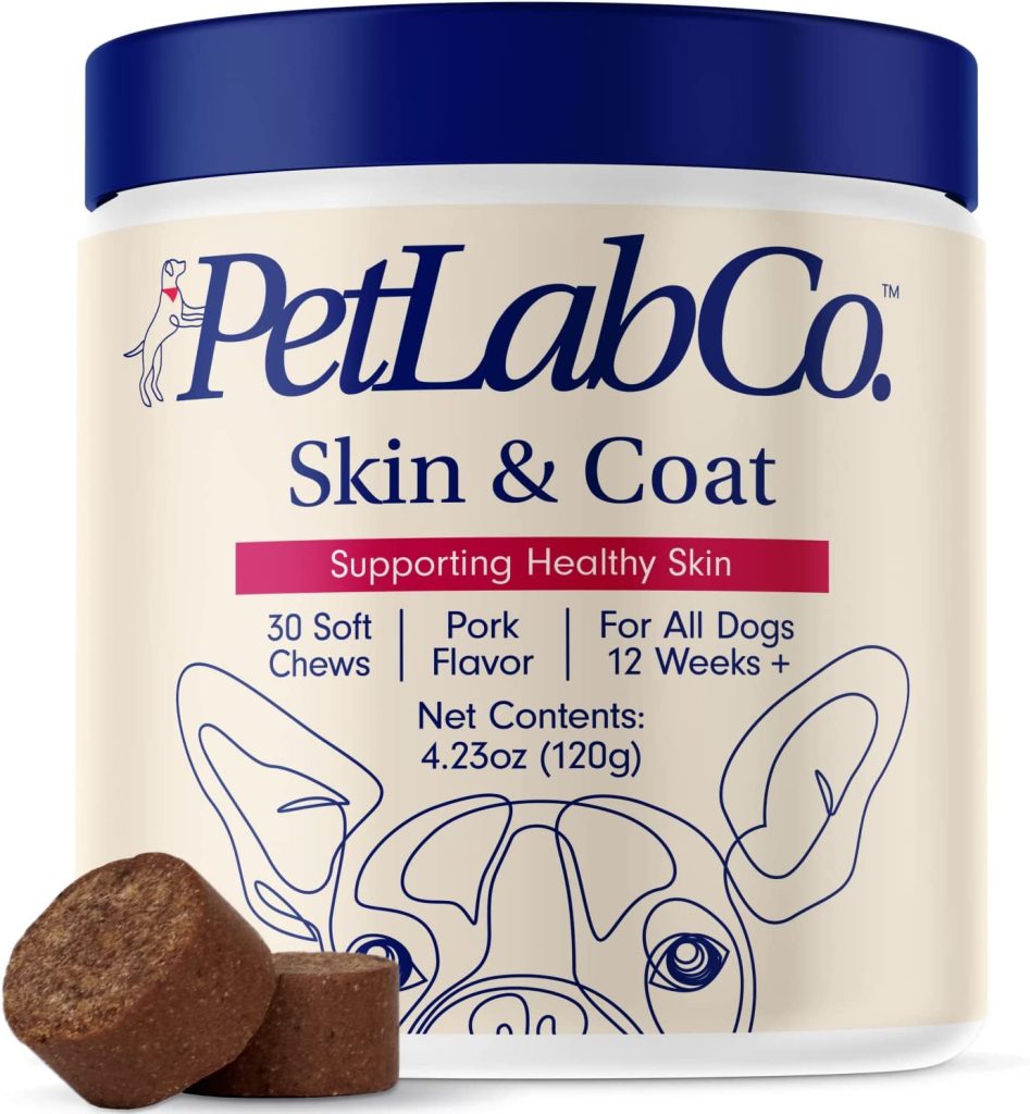Best Dog Supplements for Skin & Coat Available on Amazon - PetLab Co. Skin & Coat Chews