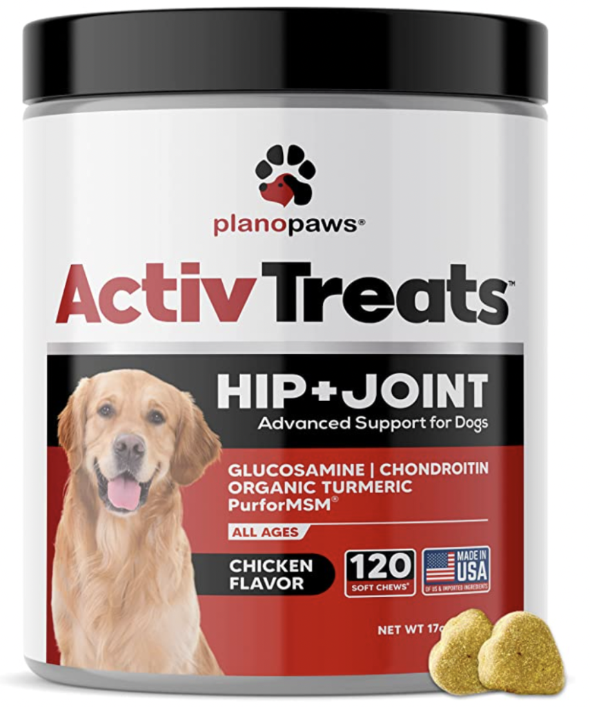 PlanoPaws ActivTreats for joint support
