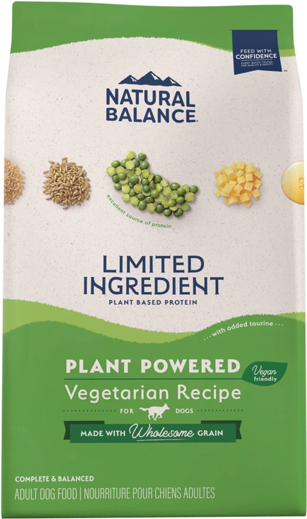 Natural Balance Vegetarian Plant-Powered Dog Food