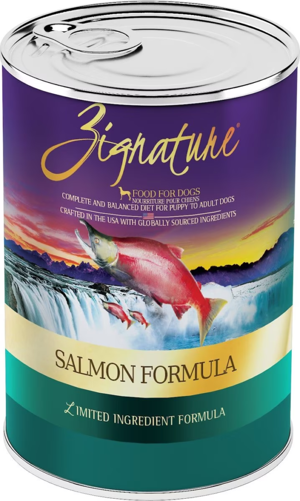 Zignature Limited Ingredient Canned Salmon Formula