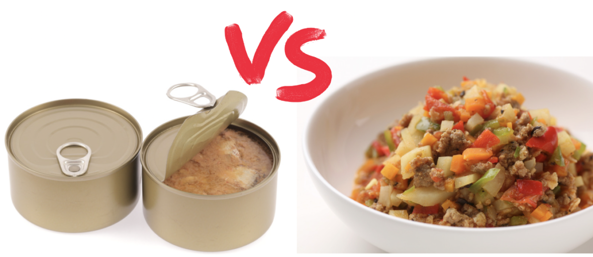 Homemade vs. Store-Bought Dog Food