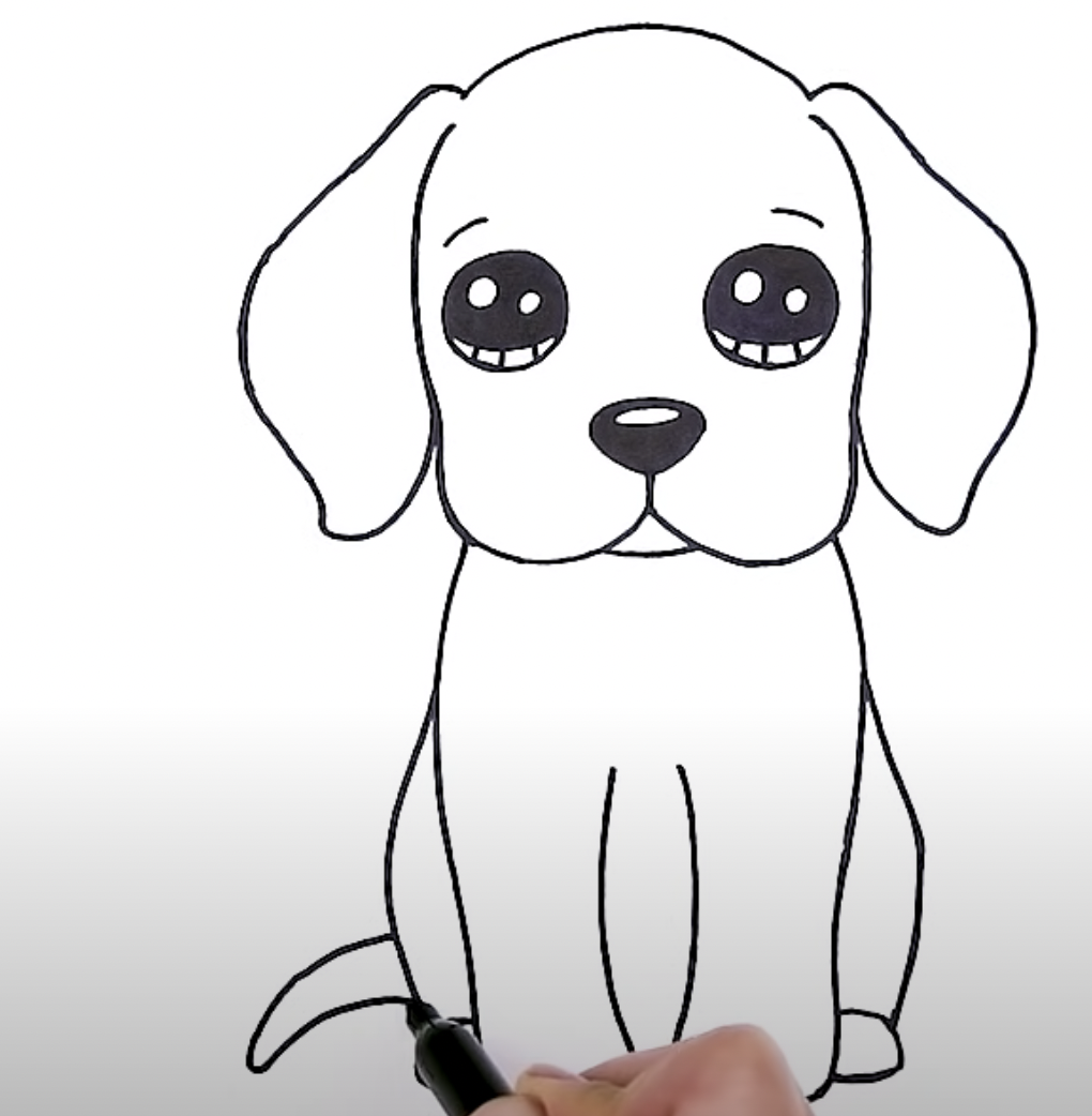 How To Draw A Beagle